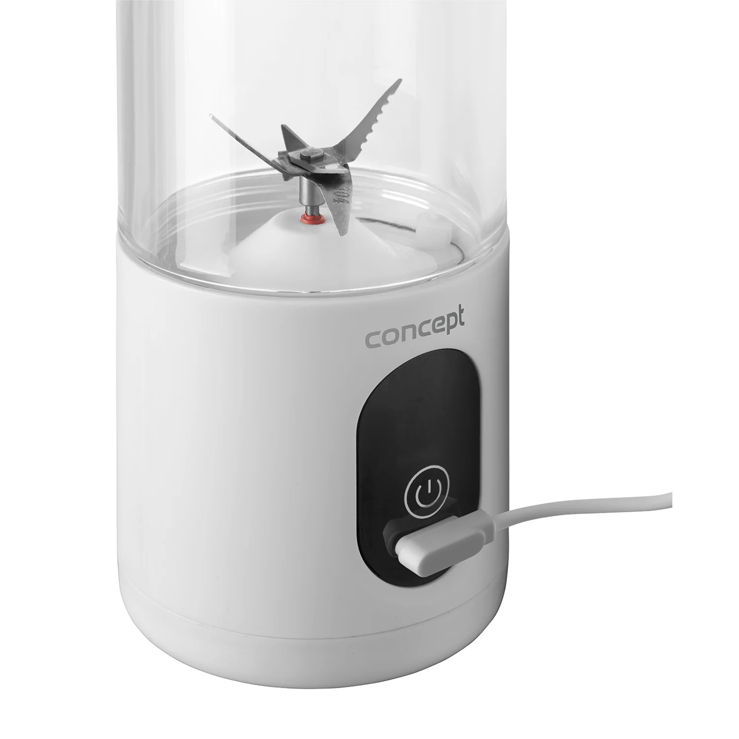 Concept SM4000 Mixeur personnel 600 ml, batterie rechargeable Li-Ion, blanc, FitMaker – Image 6
