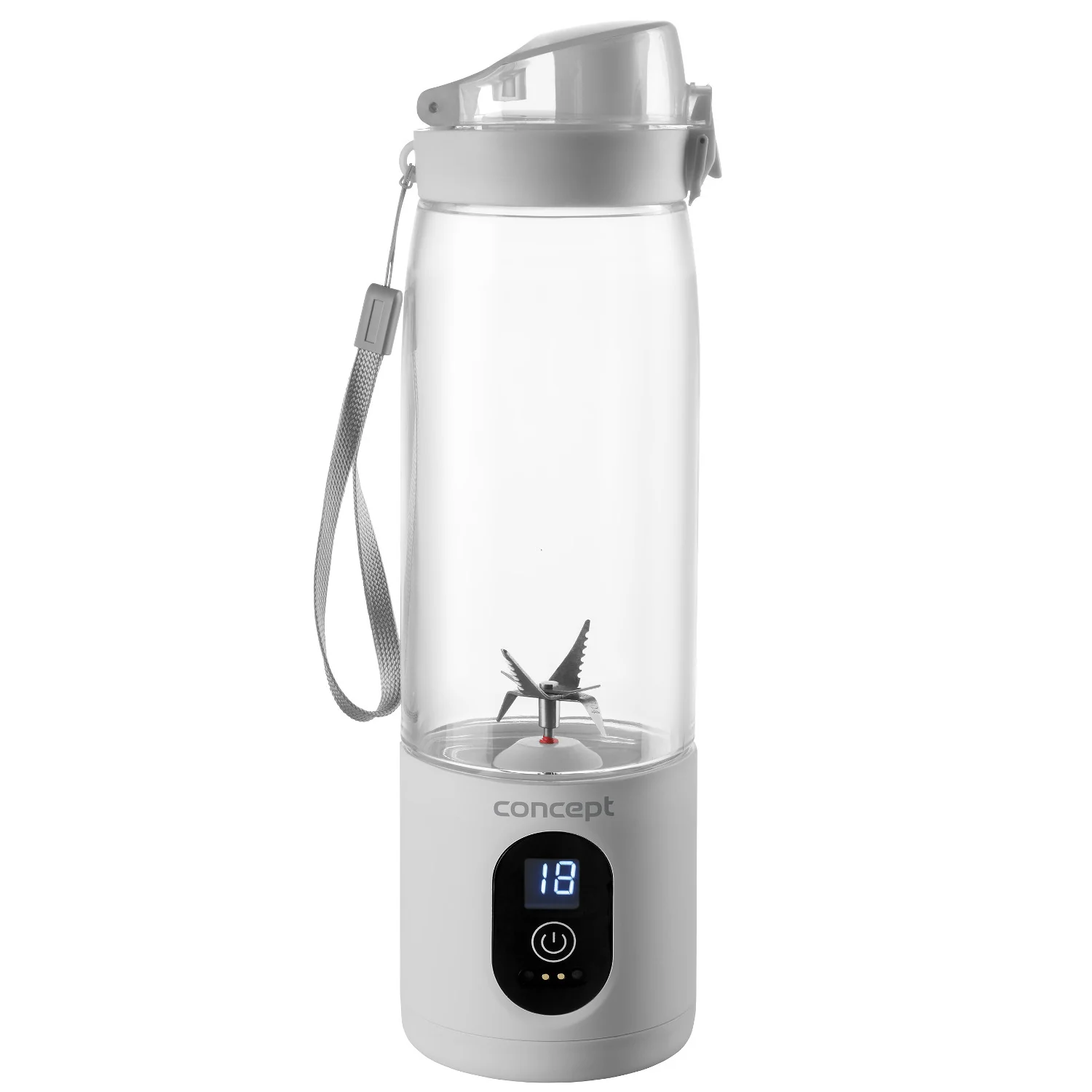 Concept SM4000 Mixeur personnel 600 ml, batterie rechargeable Li-Ion, blanc, FitMaker – Image 8